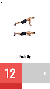 Screenshot 3 Reto de flexiones en 30 días android