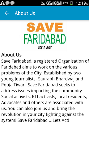 Save Faridabad
