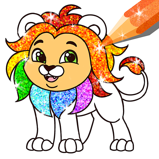 Glitter Coloring and Drawing Header - AppWisp.com