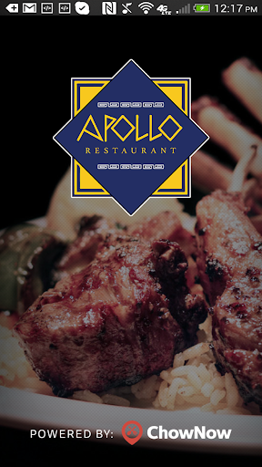 Android application Apollo Restaurant screenshort