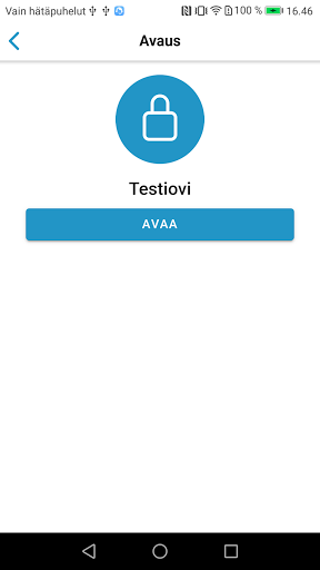 Mobiiliavaus Screen 2