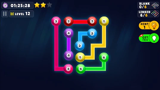 Puzzle Eight Pool Balls Game