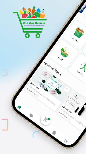 Android application One Stop Bazzaar screenshort