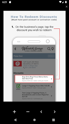 Wasatch Savings: 241 Dining Screen 2