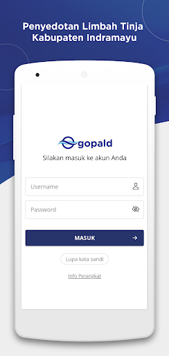 Android application Gopald Untuk Petugas screenshort