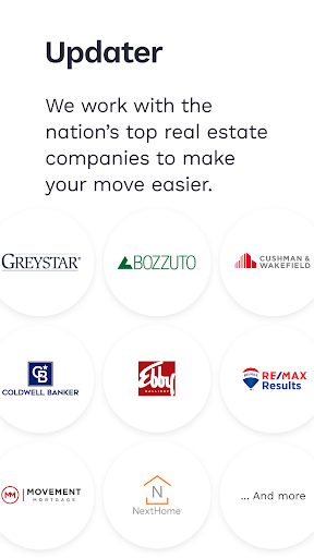 Updater: Essential Moving App Screenshot 1 - AppWisp.com