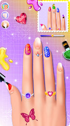 Nail Salon Game Girls Nail art