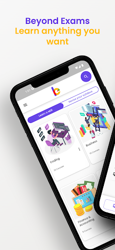 Android application BeyondExams skill training screenshort