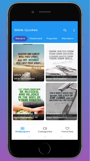 BIBLE QUOTES Screen 2