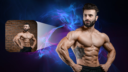 Body Builder Photo Edit