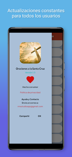 Oraciones a la Santa Cruz Screen 3