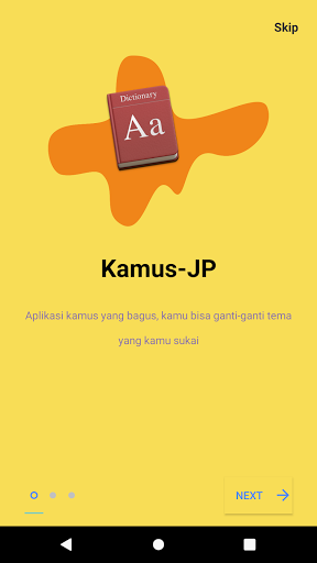 Android application Kamus Bahasa Jepang Lengkap screenshort