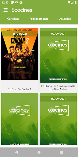 Ecocines Screen 3