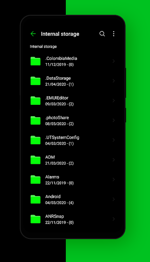 Phantom Dark EMUI 10 Theme Screen 3