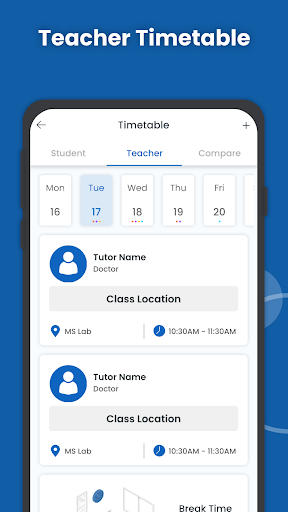 CUI Timetable Screenshot 2 - AppWisp.com