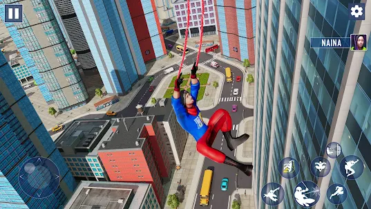 Spider City Battle Fighting 3D