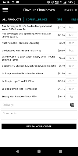 Flavours Shoalhaven Screen 2