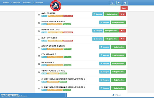 Akantnet Okul Bilgilendirme Screen 2