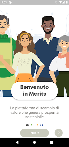 Android application Merits Economy screenshort