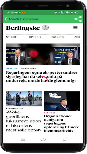 Danish News All Screen 3