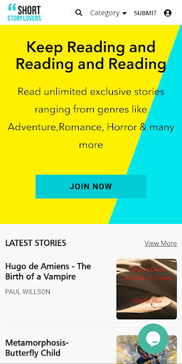 Android application Short Story Lovers screenshort