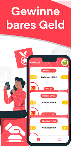 Android application EuroBuzzer screenshort