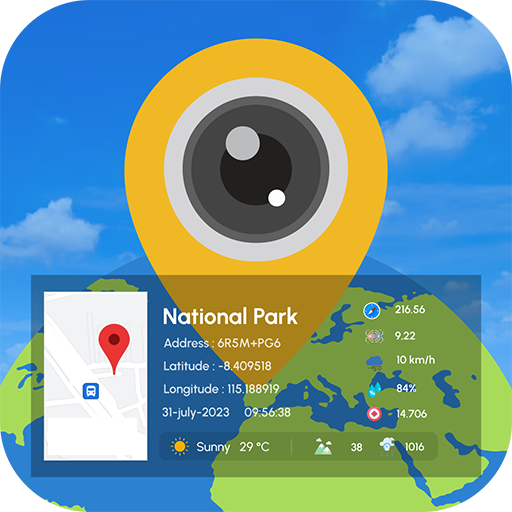 GPS Camera - GPS Stamp On Map 3.0 Icon