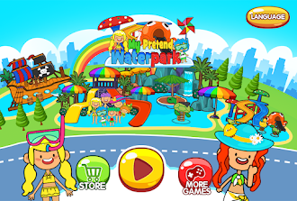 Game screenshot My Pretend Summer Waterpark mod apk