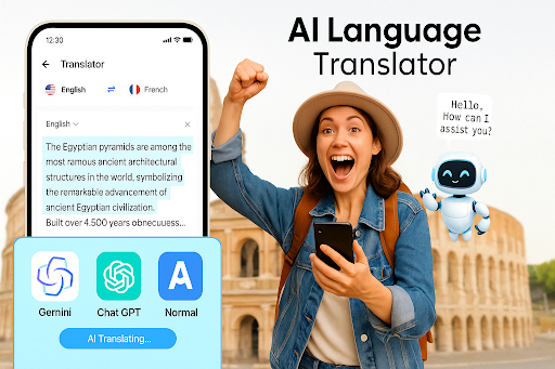Screenshot of Languages Translator App