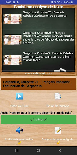 Saligaud School Screen 3