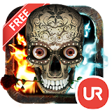 UR 3D Live Fire Skull Theme icon