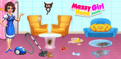 Girl Home: House Cleaning Game cover
