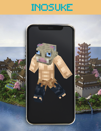 Skins Kimetsu For Minecraft Yaiba