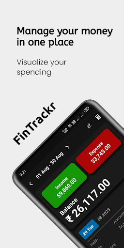 Android application Fintrackr - Money Manager screenshort