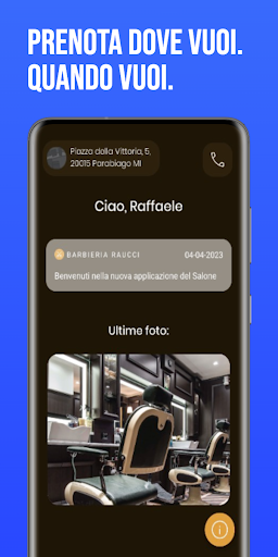 Android application Barbieria Raucci screenshort