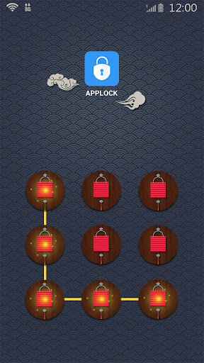 Android application AppLock Theme Chinese Style screenshort