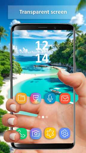 Android application Walls – See Through Camera screenshort