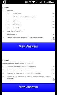 Grade 12 Mathematics Mobile Application  Screenshots 5