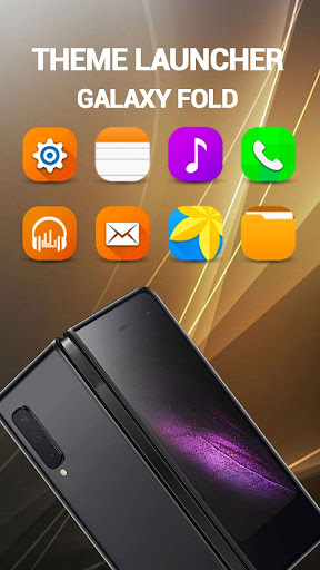 Launcher theme For Galaxy Fold Screen 2