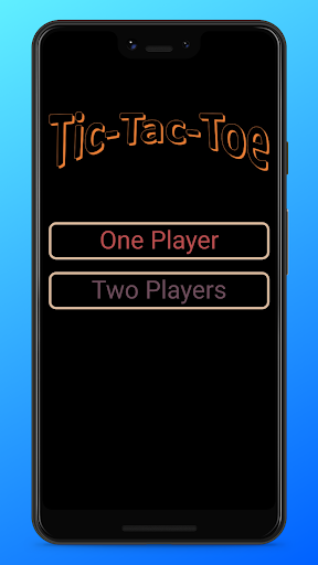 Android application Tic-Tac-Toe Game screenshort