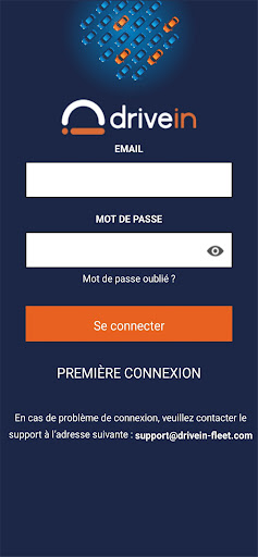 Android application DriveIn screenshort