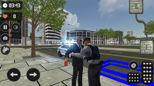 Motorcycle Police Simulation Screen 2