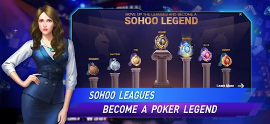 Sohoo Poker - テキサスホールデムゲーム