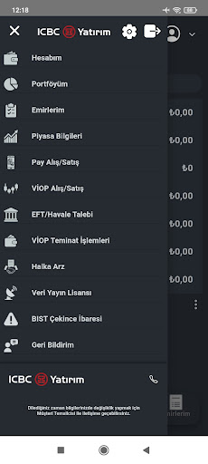 ICBC Yatırım Screen 3