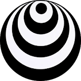 Optical illusion icon