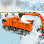 Cover Image of Tải xuống JCB Game 2021: Snow Excavator  APK