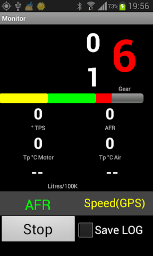 Android application ScanM5X Data Logger screenshort