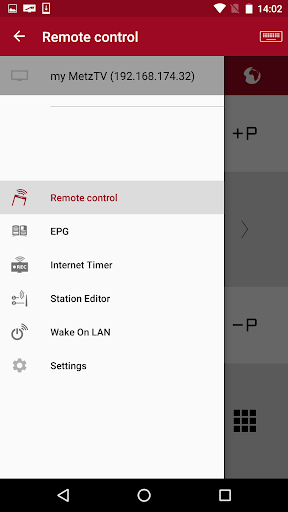Android application Metz Remote screenshort