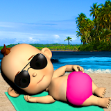 My Baby: Babsy at the Beach 3D icon
