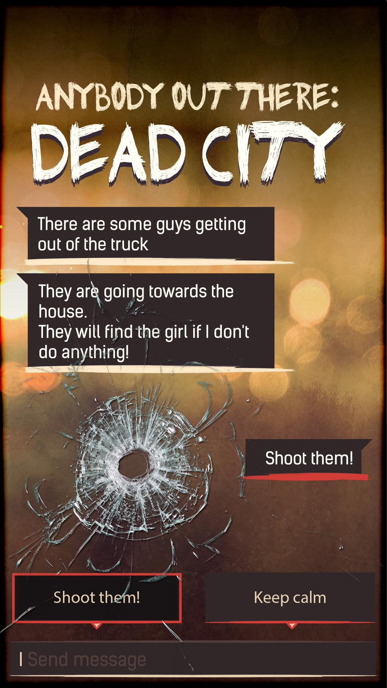 Android application DEAD CITY - Choose Your Story screenshort